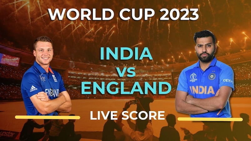Cricket World Cup 2023: India vs. England Live Score: IND drags itself to 229/9 in 50 overs